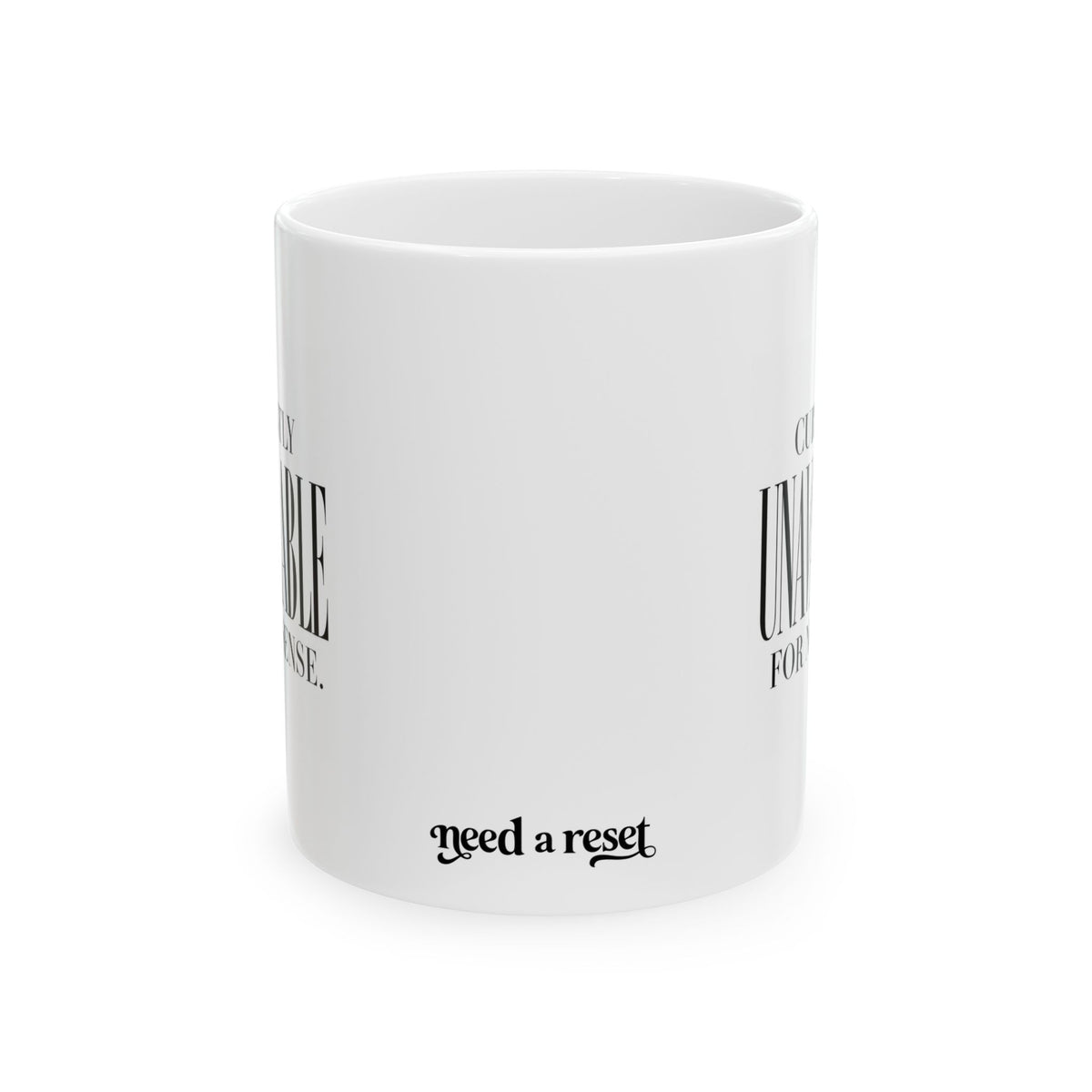 "Currently Unavailable for Nonsense" Ceramic Mug, (11oz, 15oz)
