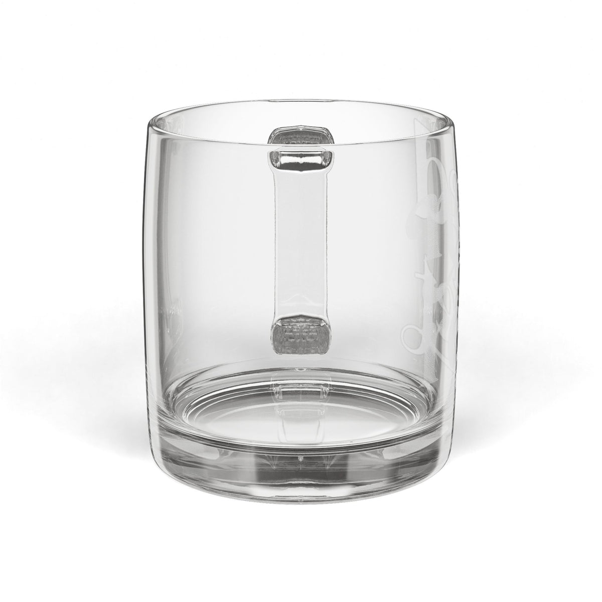Glass Coffee Mug, 12.25oz (Engraving)