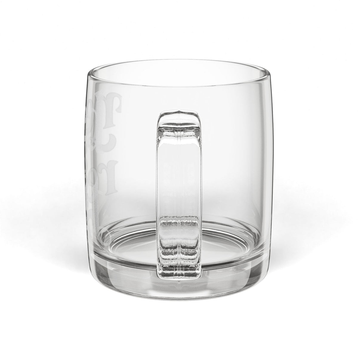 Glass Coffee Mug, 12.25oz (Engraving)