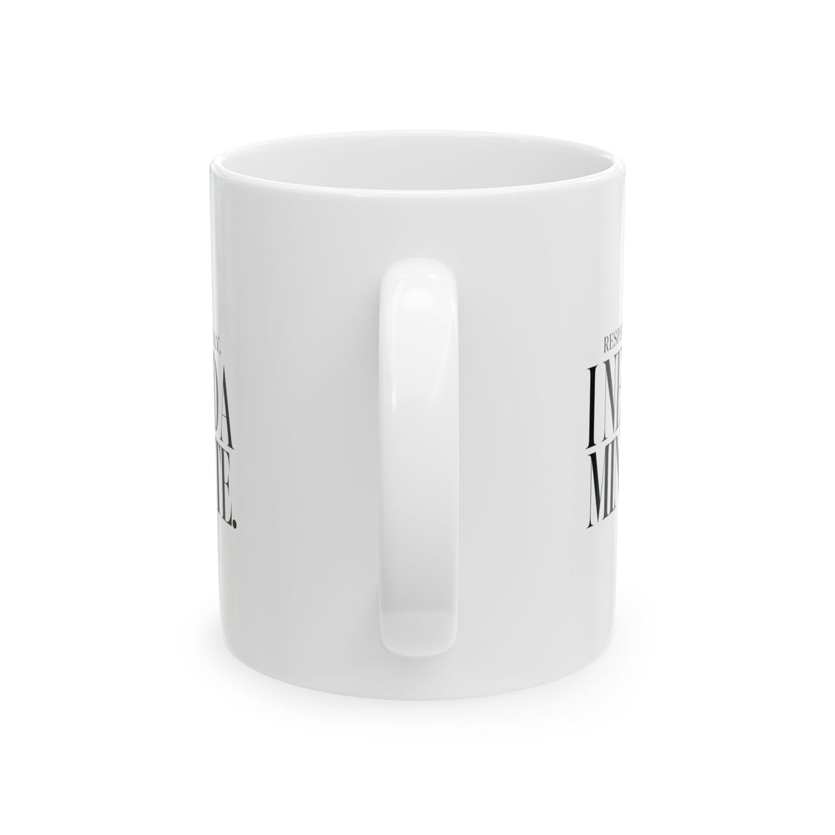 "Respectfully, I Need a Minute"  Ceramic Mug, (11oz, 15oz)